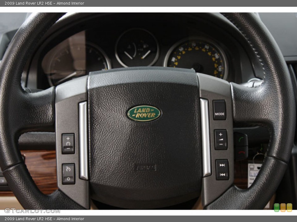 Almond Interior Steering Wheel for the 2009 Land Rover LR2 HSE #57172529