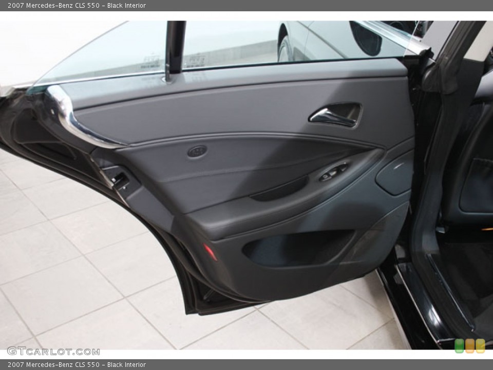 Black Interior Door Panel for the 2007 Mercedes-Benz CLS 550 #57173117