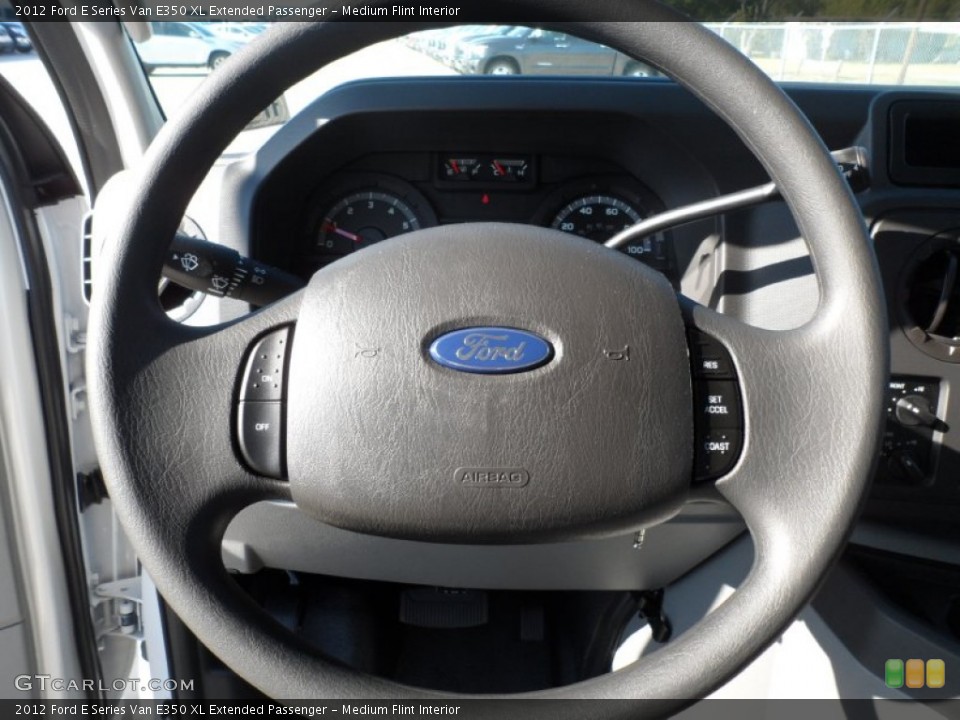 Medium Flint Interior Steering Wheel for the 2012 Ford E Series Van E350 XL Extended Passenger #57173234