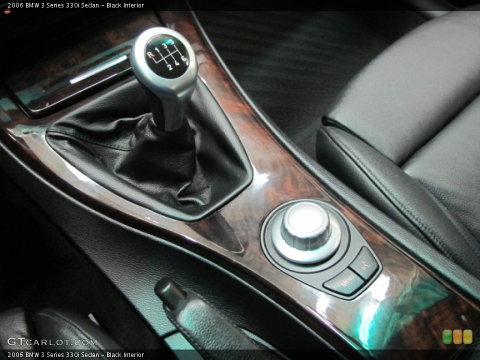 Black Interior Transmission for the 2006 BMW 3 Series 330i Sedan #57173828