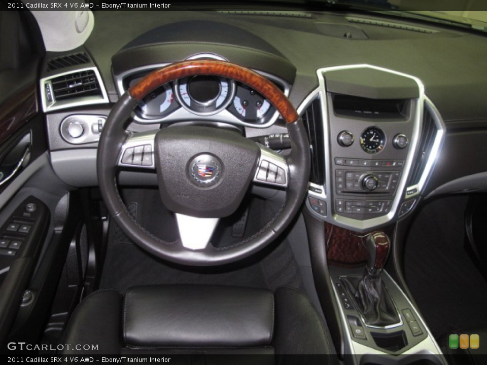 Ebony/Titanium Interior Dashboard for the 2011 Cadillac SRX 4 V6 AWD #57174776