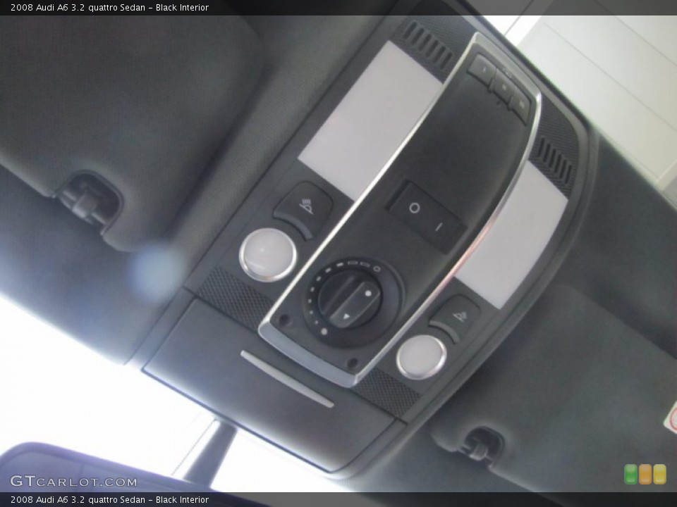 Black Interior Controls for the 2008 Audi A6 3.2 quattro Sedan #57174893