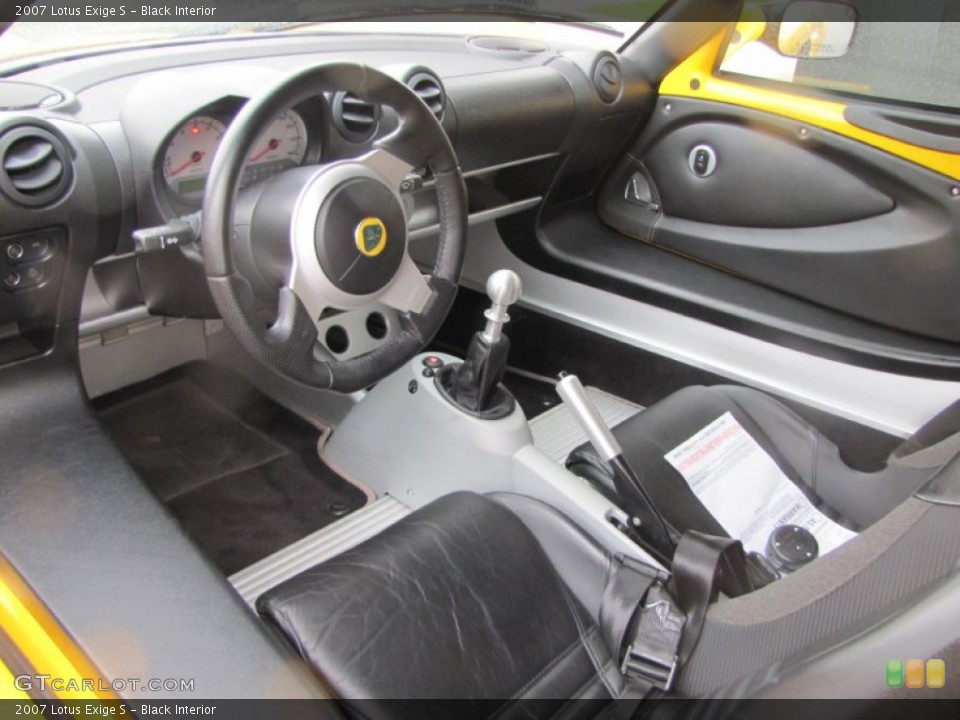 Black Interior Photo for the 2007 Lotus Exige S #57175009