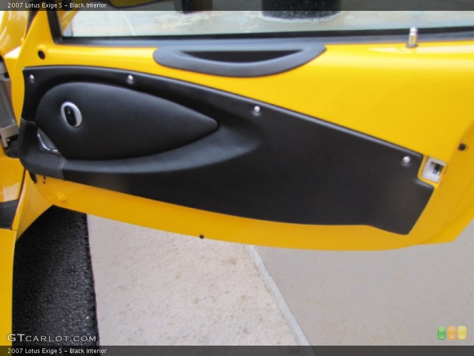Black Interior Door Panel for the 2007 Lotus Exige S #57175055
