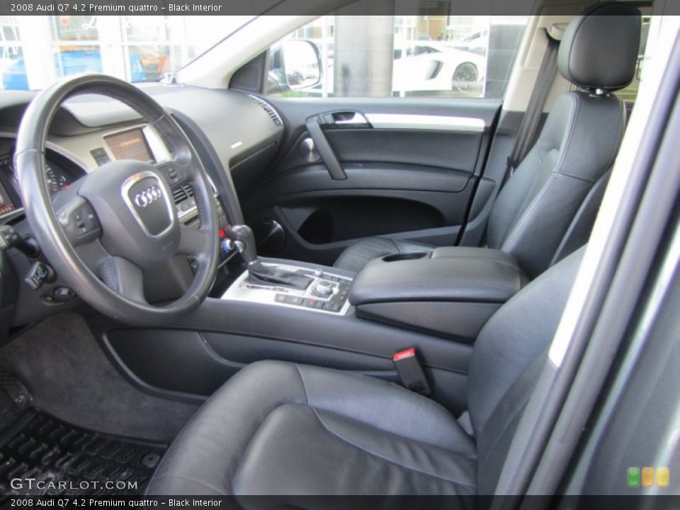 Black Interior Photo for the 2008 Audi Q7 4.2 Premium quattro #57175320