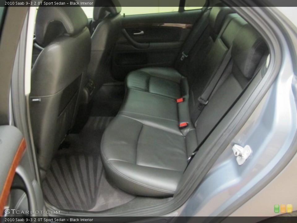 Black Interior Photo for the 2010 Saab 9-3 2.0T Sport Sedan #57175449