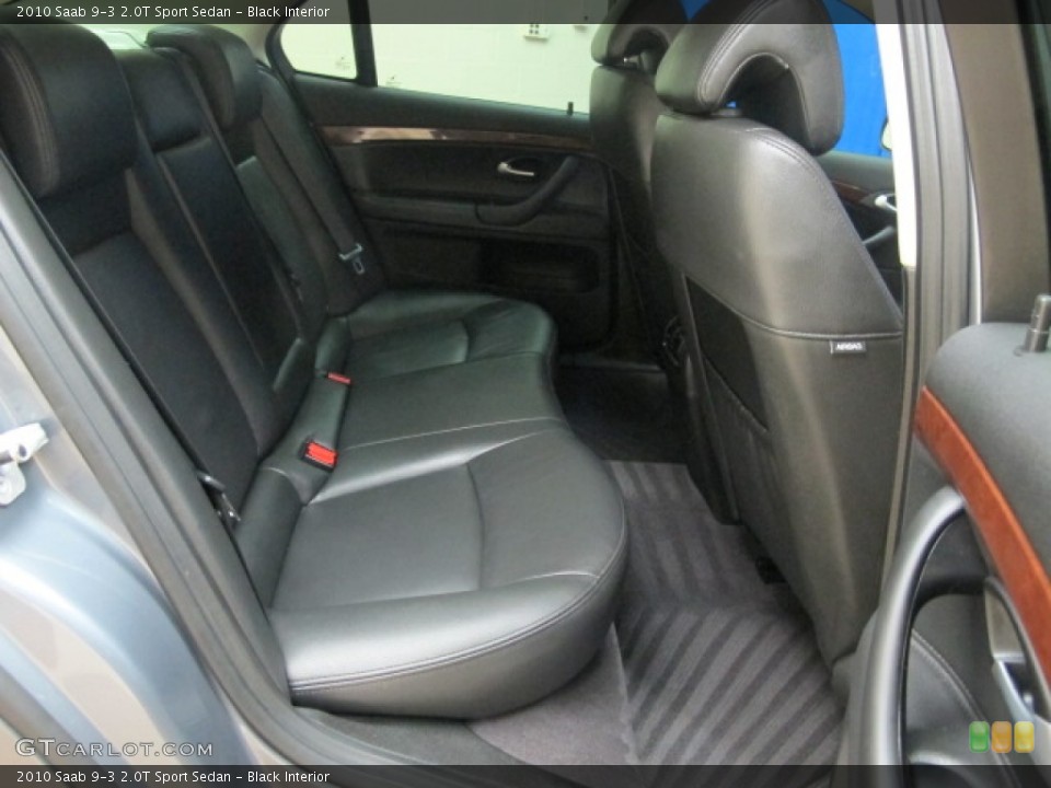 Black Interior Photo for the 2010 Saab 9-3 2.0T Sport Sedan #57175468