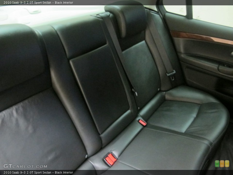Black Interior Photo for the 2010 Saab 9-3 2.0T Sport Sedan #57175476