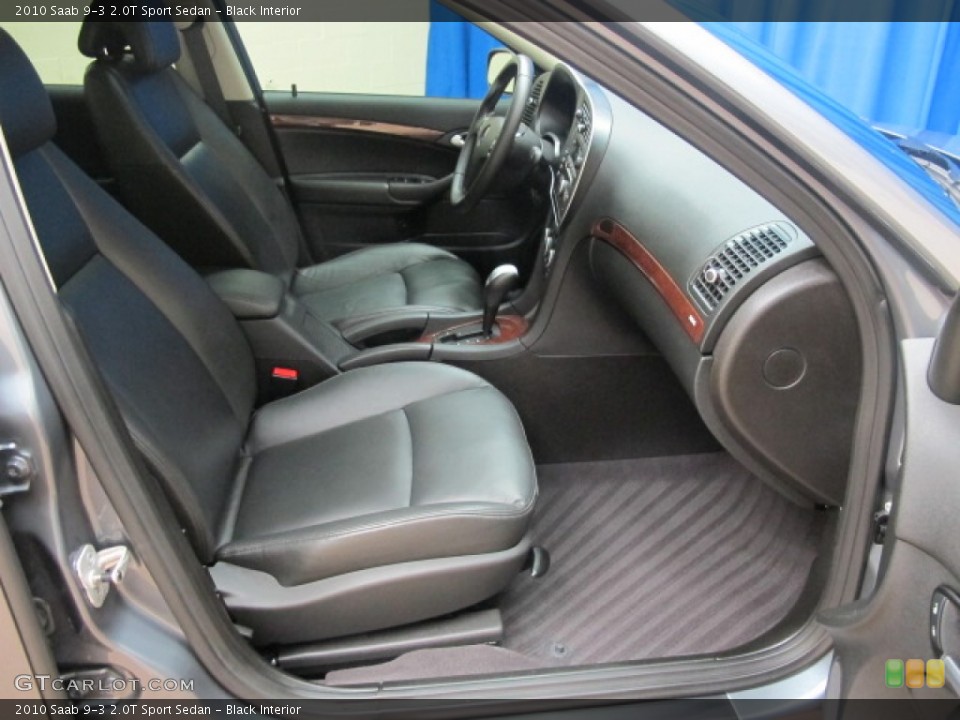 Black Interior Photo for the 2010 Saab 9-3 2.0T Sport Sedan #57175485