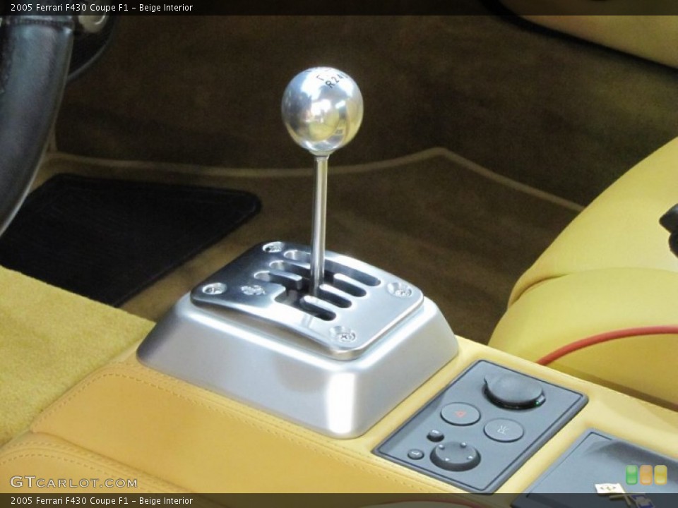 Beige Interior Transmission for the 2005 Ferrari F430 Coupe F1 #57176110