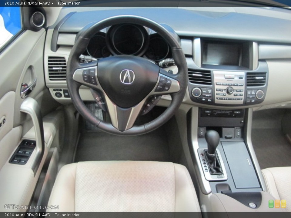 Taupe Interior Dashboard for the 2010 Acura RDX SH-AWD #57178337