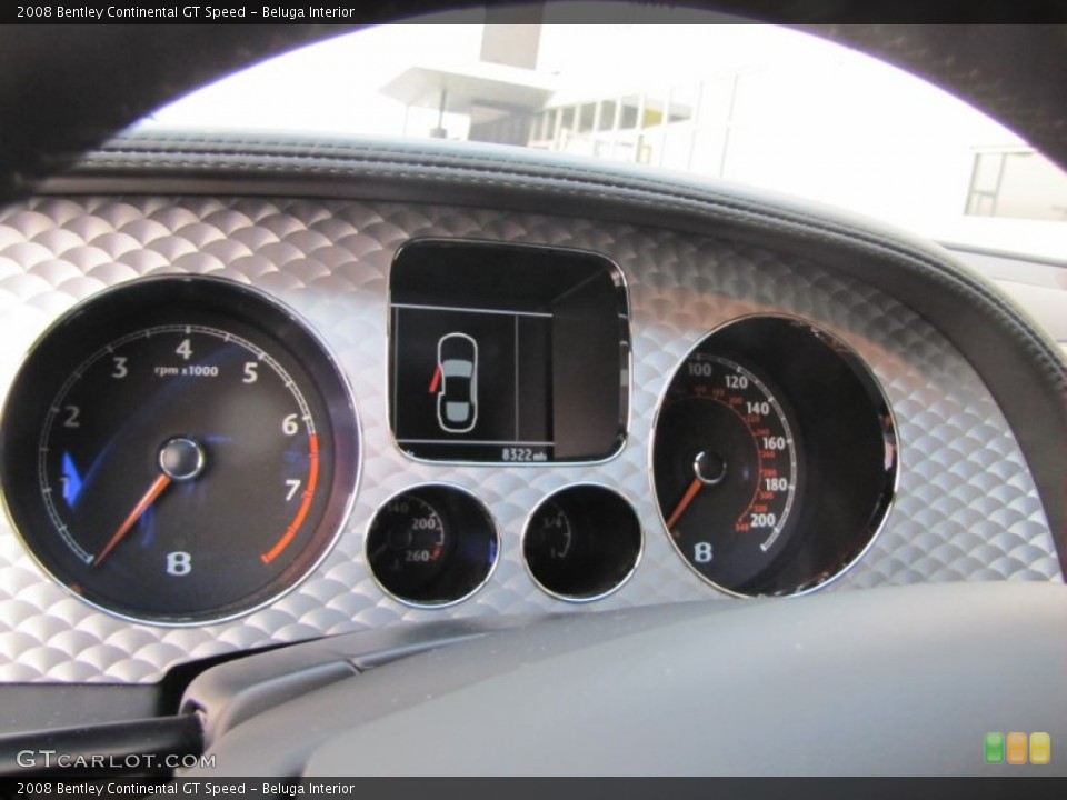 Beluga Interior Gauges for the 2008 Bentley Continental GT Speed #57178340