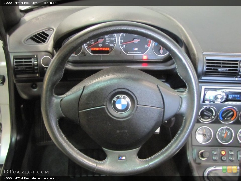 Black Interior Steering Wheel for the 2000 BMW M Roadster #57179635