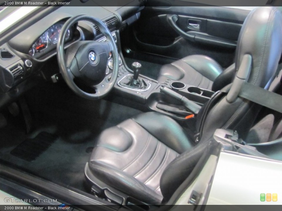 Black Interior Prime Interior for the 2000 BMW M Roadster #57179701