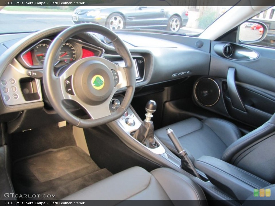 Black Leather Interior Photo for the 2010 Lotus Evora Coupe #57179935