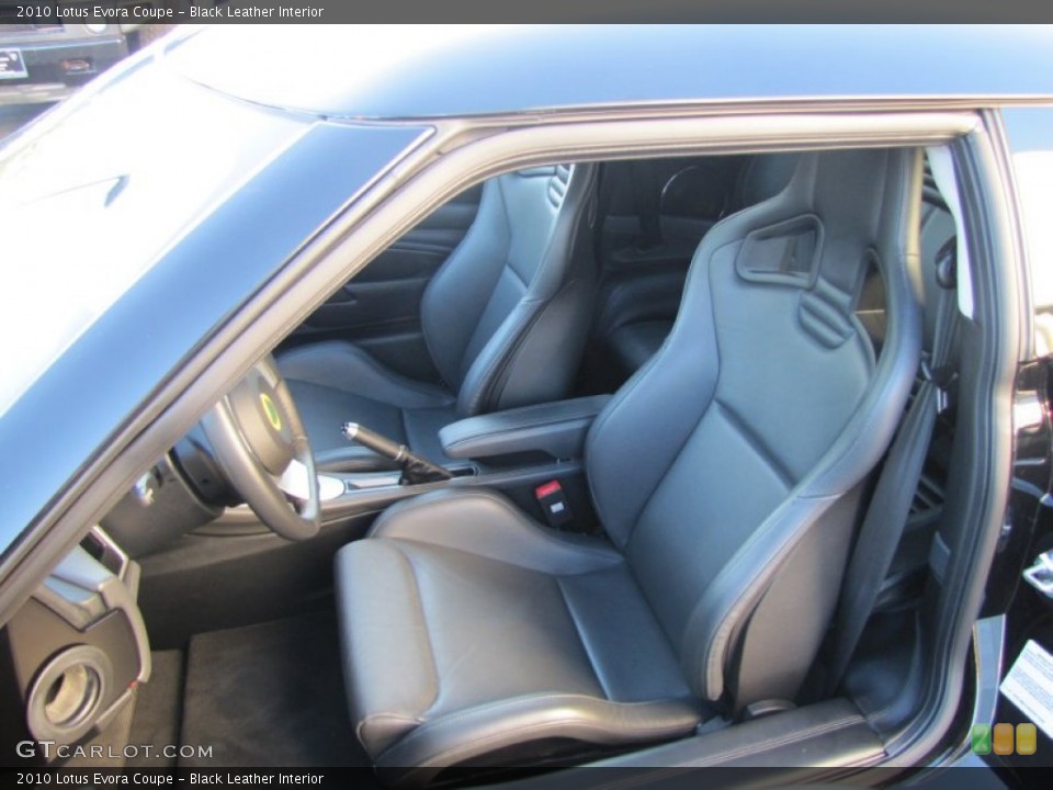 Black Leather Interior Photo for the 2010 Lotus Evora Coupe #57179990