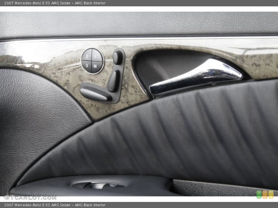 AMG Black Interior Controls for the 2007 Mercedes-Benz E 63 AMG Sedan #57180436