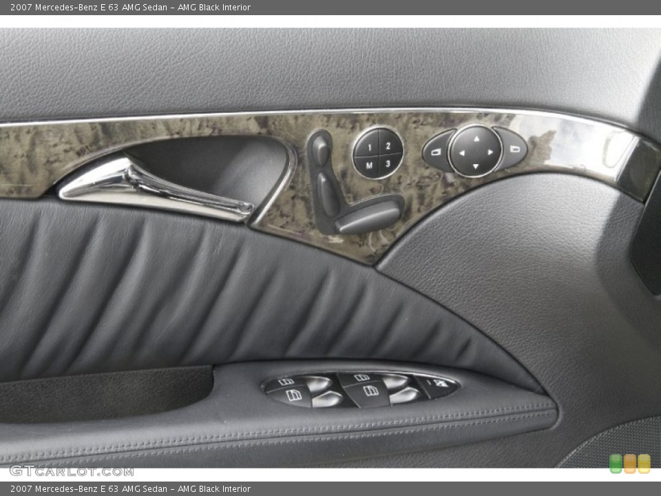 AMG Black Interior Controls for the 2007 Mercedes-Benz E 63 AMG Sedan #57180443