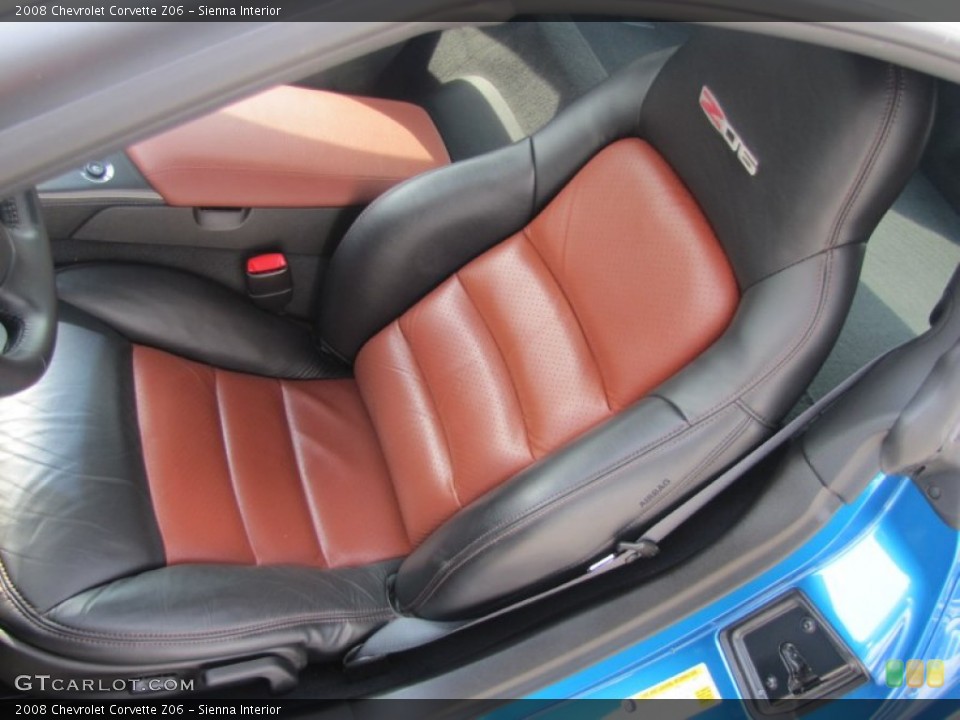 Sienna Interior Photo for the 2008 Chevrolet Corvette Z06 #57180739
