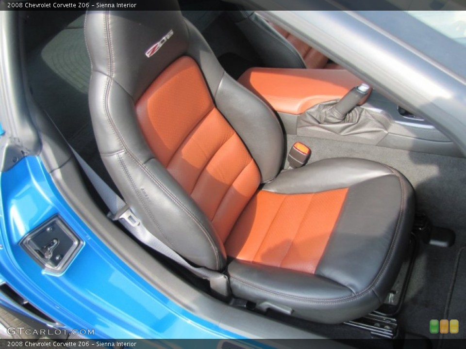 Sienna Interior Photo for the 2008 Chevrolet Corvette Z06 #57180748