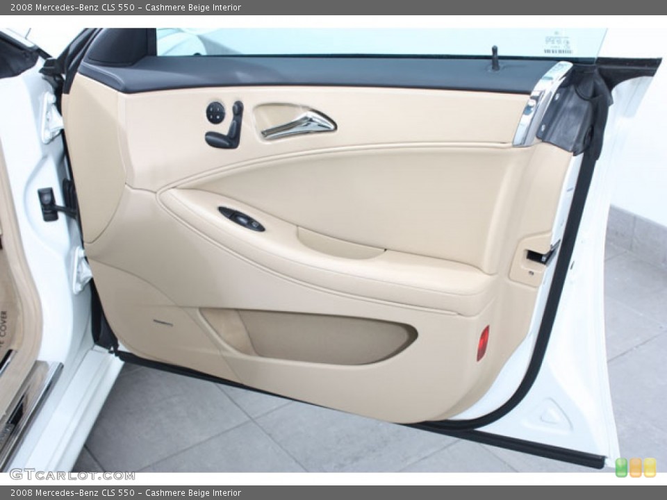 Cashmere Beige Interior Door Panel for the 2008 Mercedes-Benz CLS 550 #57181774