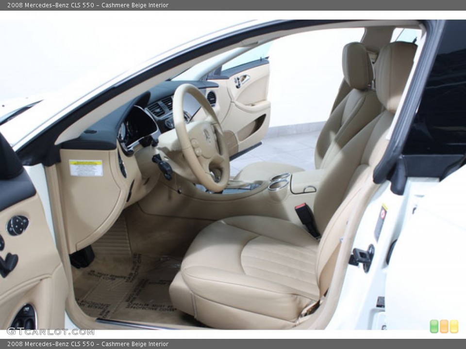 Cashmere Beige Interior Photo for the 2008 Mercedes-Benz CLS 550 #57181814