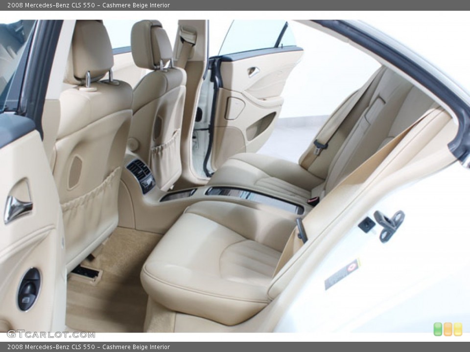 Cashmere Beige Interior Photo for the 2008 Mercedes-Benz CLS 550 #57181822