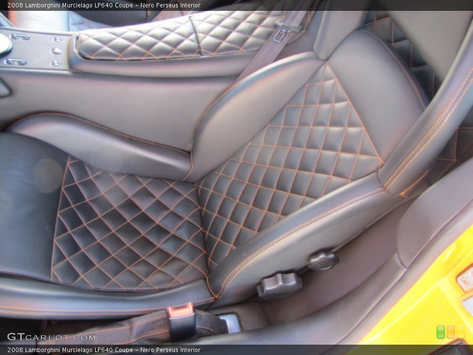 Nero Perseus Interior Photo for the 2008 Lamborghini Murcielago LP640 Coupe #57182512