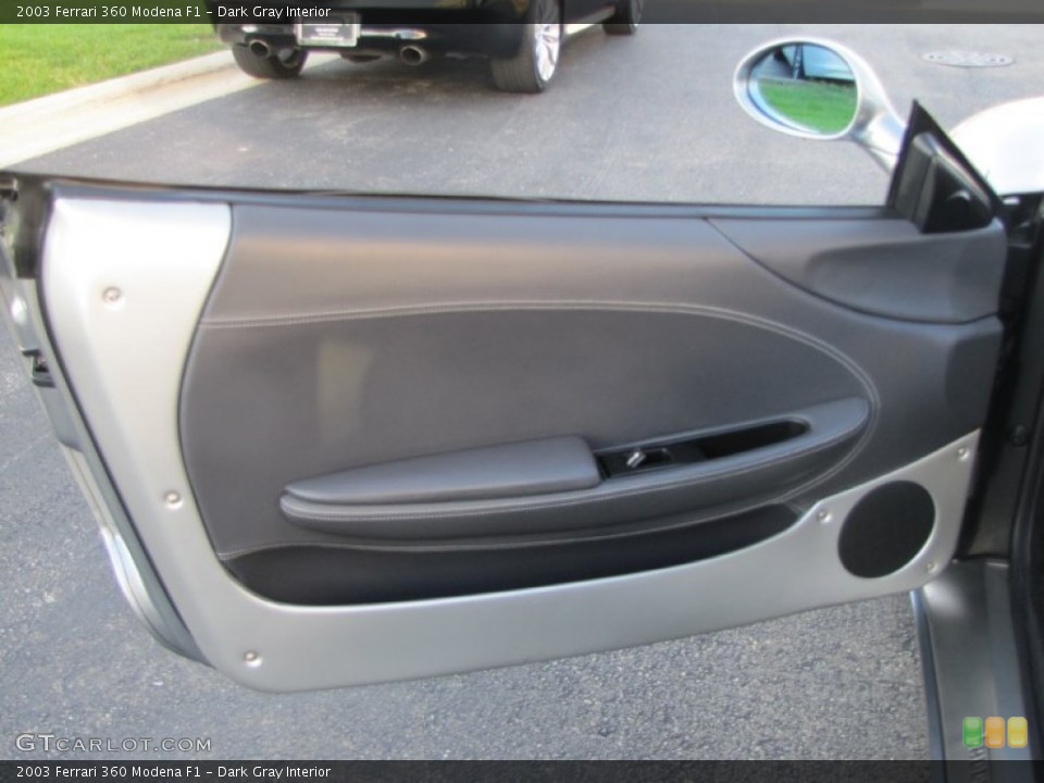 Dark Gray Interior Door Panel for the 2003 Ferrari 360 Modena F1 #57182917