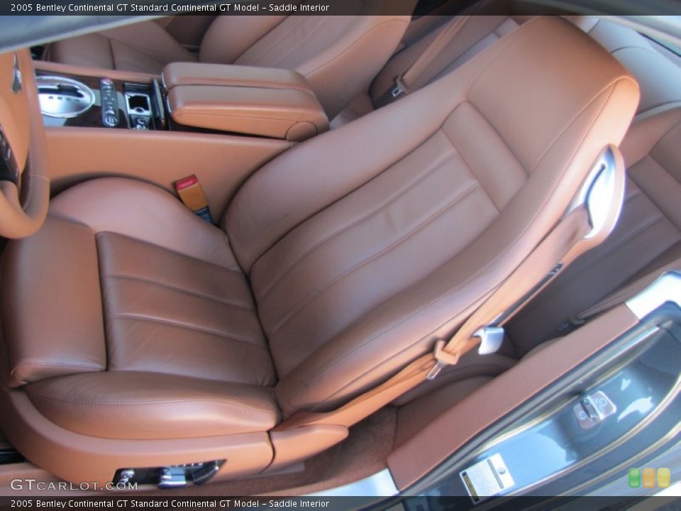 Saddle Interior Photo for the 2005 Bentley Continental GT  #57183486