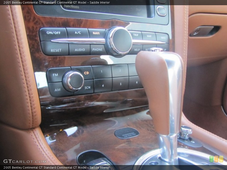 Saddle Interior Controls for the 2005 Bentley Continental GT  #57183551