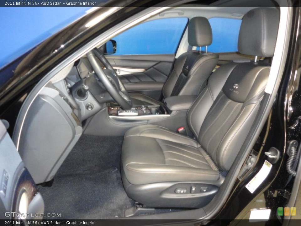 Graphite Interior Photo for the 2011 Infiniti M 56x AWD Sedan #57184081