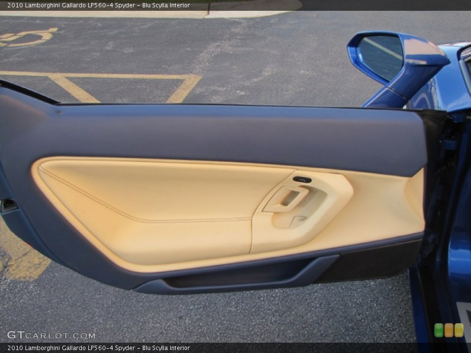 Blu Scylla Interior Door Panel for the 2010 Lamborghini Gallardo LP560-4 Spyder #57184132