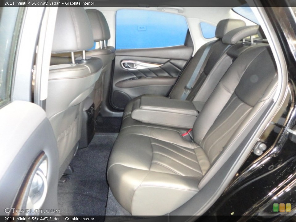 Graphite Interior Photo for the 2011 Infiniti M 56x AWD Sedan #57184135