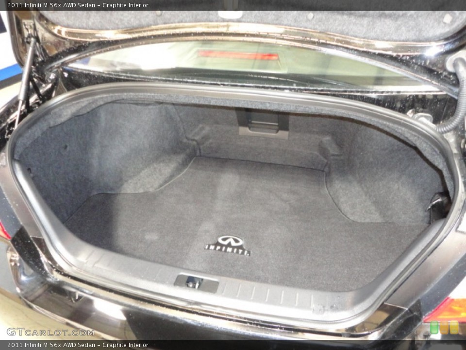 Graphite Interior Trunk for the 2011 Infiniti M 56x AWD Sedan #57184142