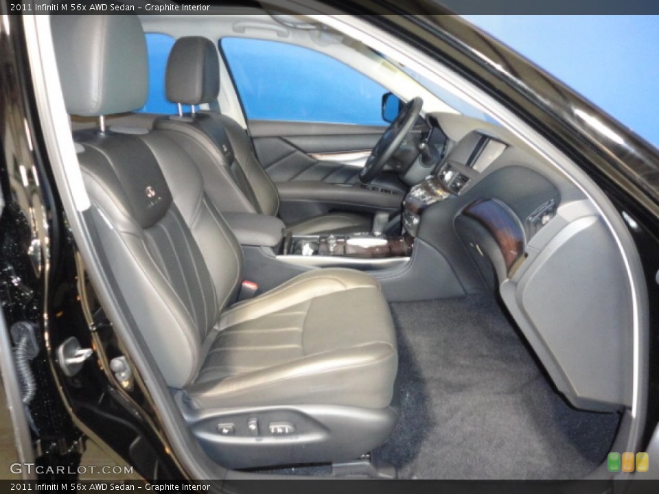 Graphite Interior Photo for the 2011 Infiniti M 56x AWD Sedan #57184174