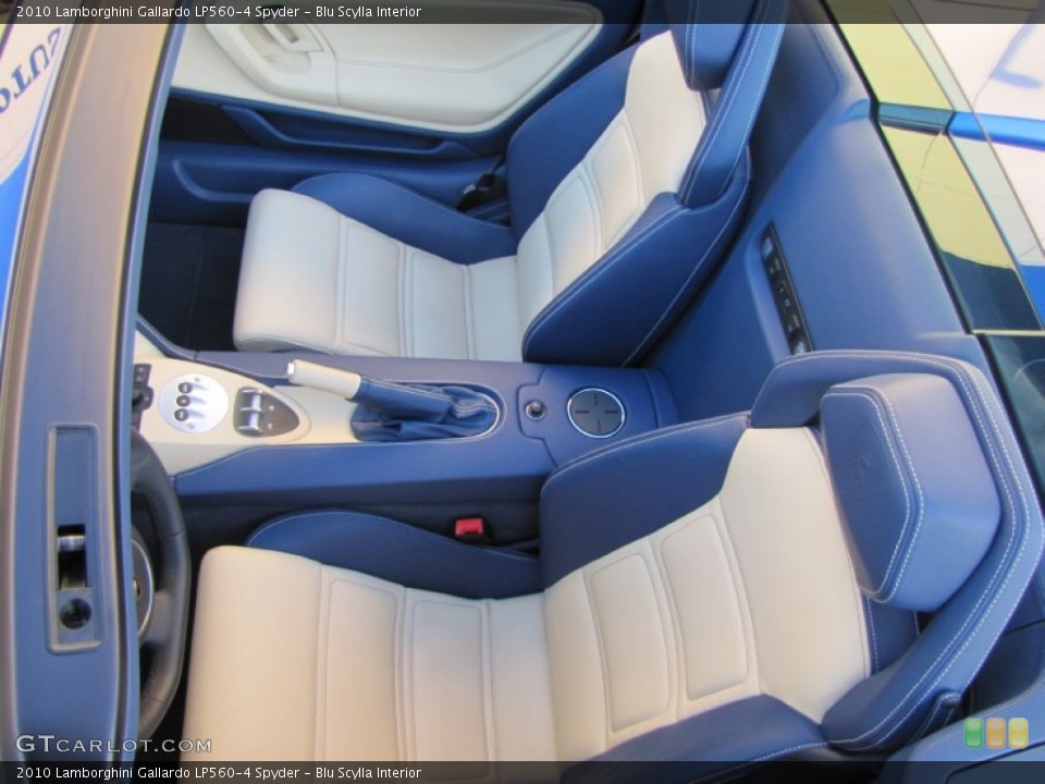 Blu Scylla Interior Photo for the 2010 Lamborghini Gallardo LP560-4 Spyder #57184198