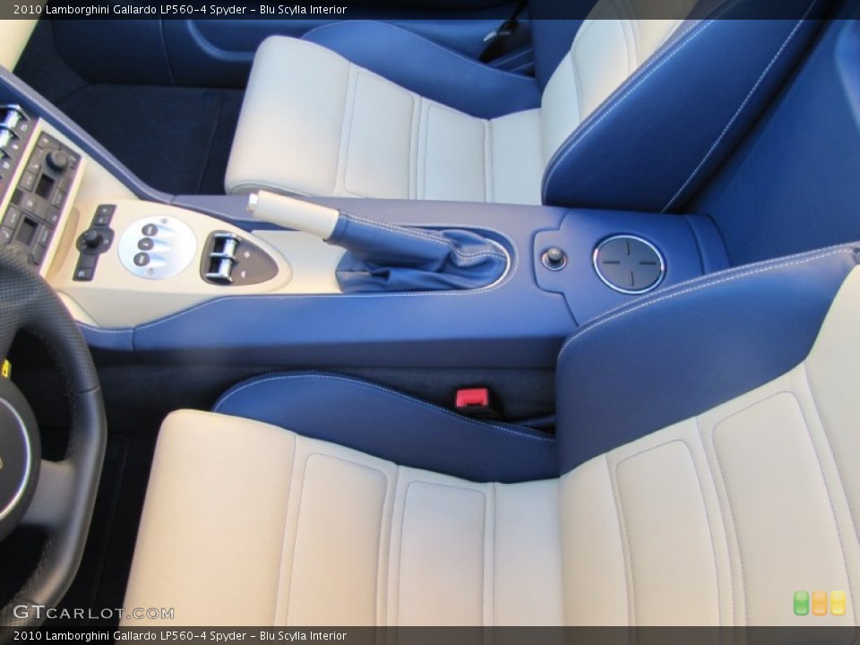 Blu Scylla Interior Front Seat for the 2010 Lamborghini Gallardo LP560-4 Spyder #57184207