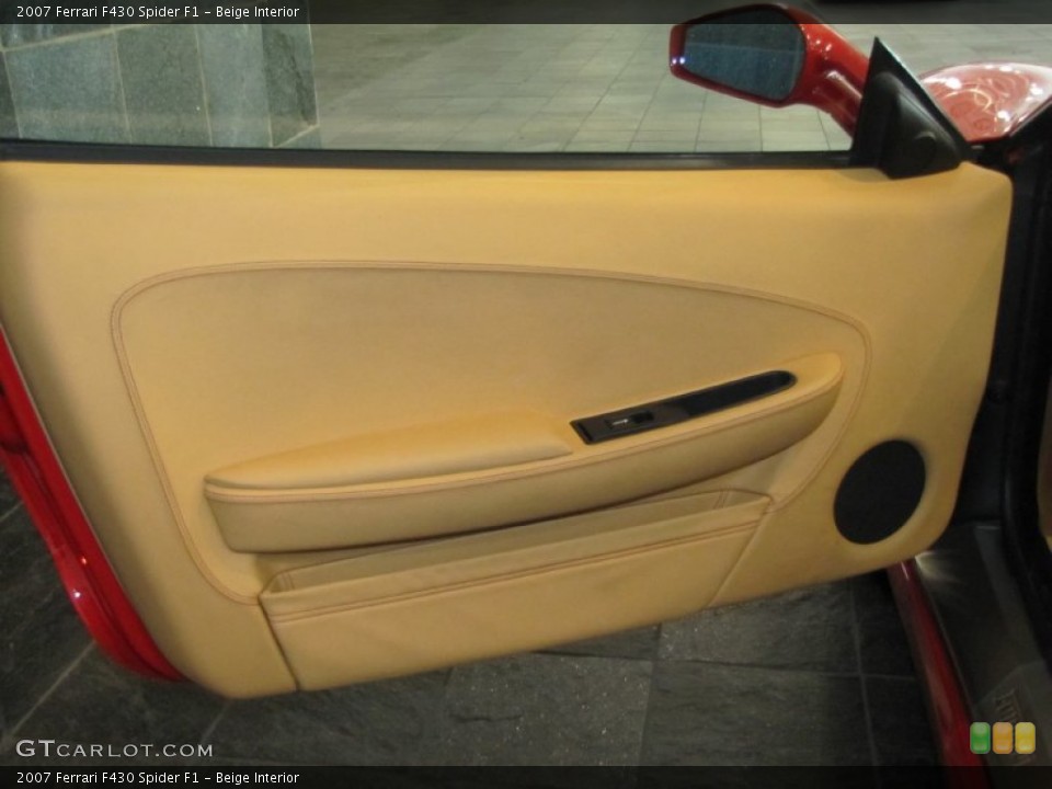 Beige Interior Door Panel for the 2007 Ferrari F430 Spider F1 #57184531