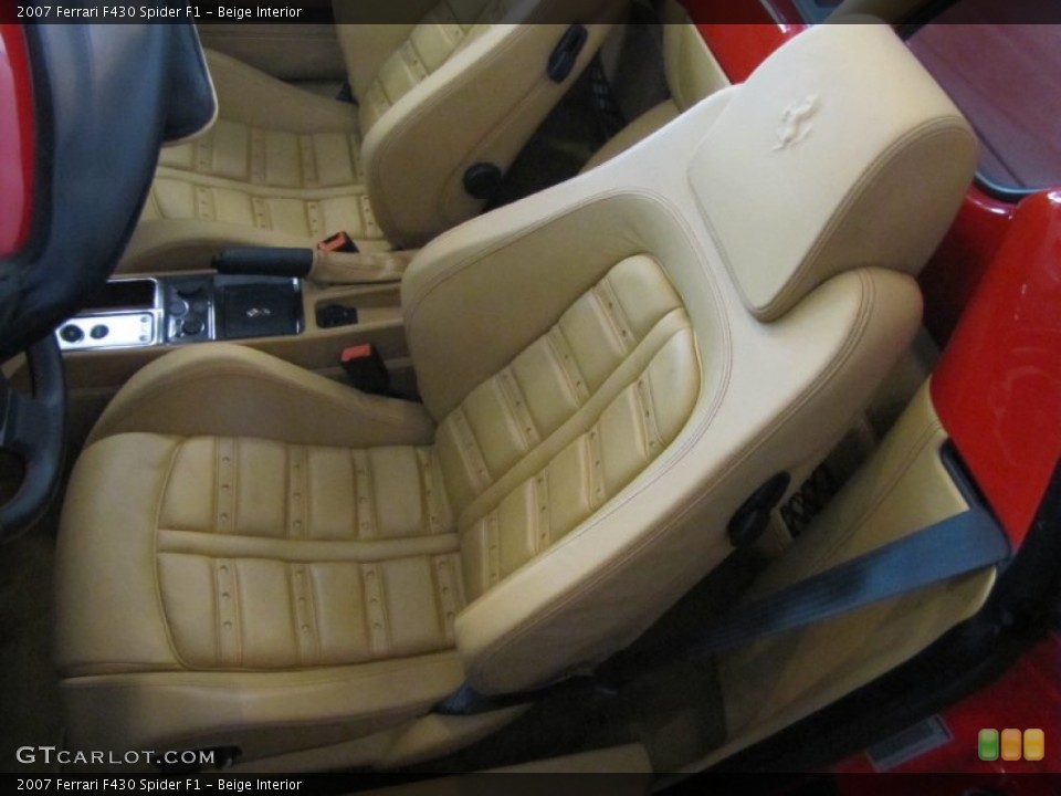 Beige Interior Photo for the 2007 Ferrari F430 Spider F1 #57184576