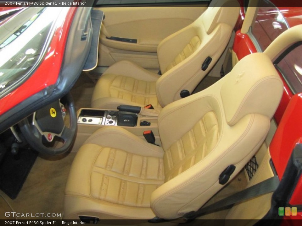 Beige Interior Photo for the 2007 Ferrari F430 Spider F1 #57184585