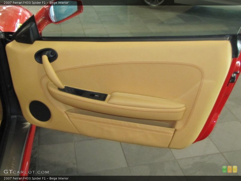 Beige Interior Door Panel for the 2007 Ferrari F430 Spider F1 #57184621