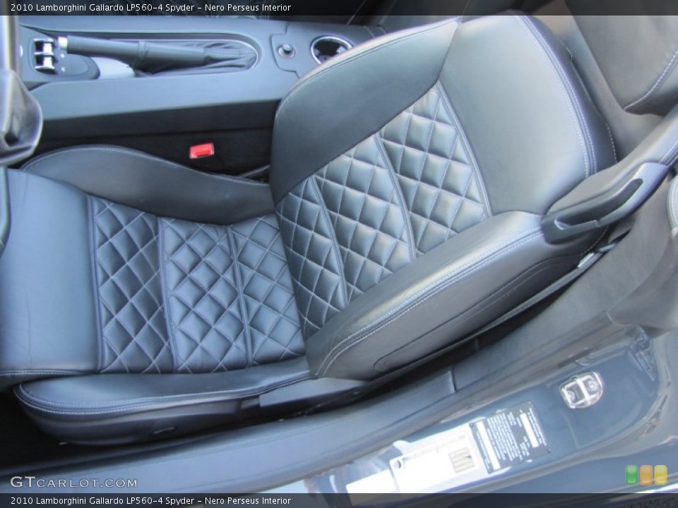 Nero Perseus Interior Photo for the 2010 Lamborghini Gallardo LP560-4 Spyder #57184912