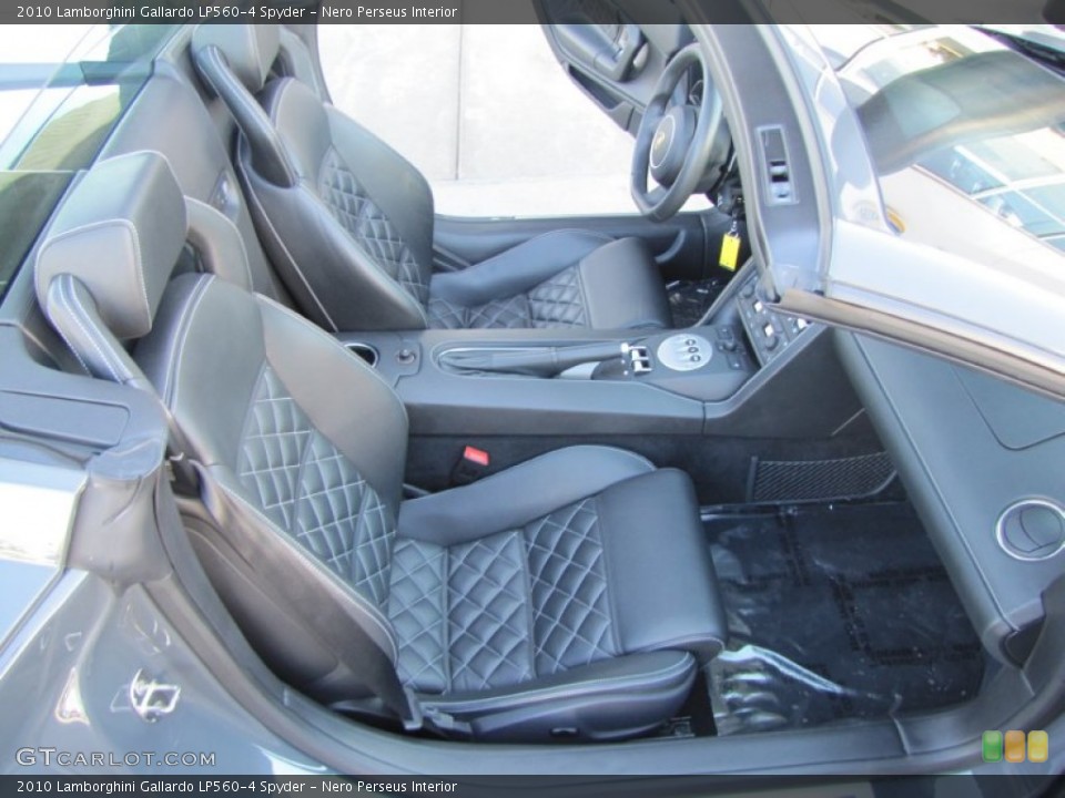 Nero Perseus Interior Photo for the 2010 Lamborghini Gallardo LP560-4 Spyder #57185014