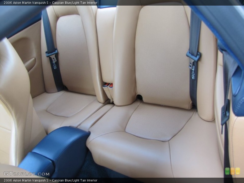 Caspian Blue/Light Tan Interior Photo for the 2006 Aston Martin Vanquish S #57185337
