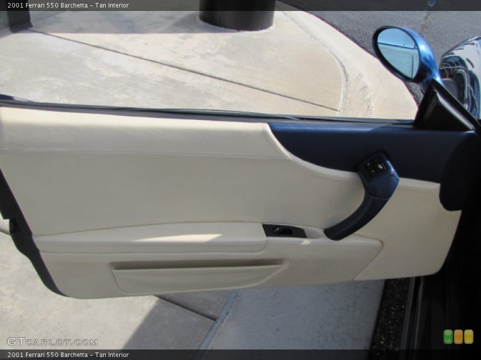 Tan Interior Door Panel for the 2001 Ferrari 550 Barchetta #57186178