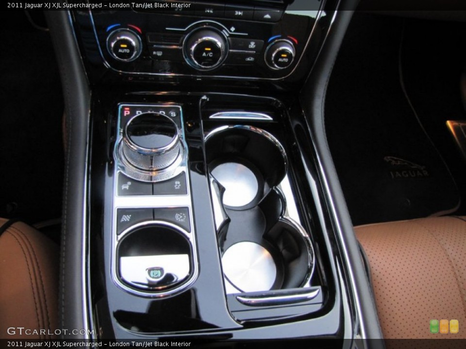 London Tan/Jet Black Interior Controls for the 2011 Jaguar XJ XJL Supercharged #57186784