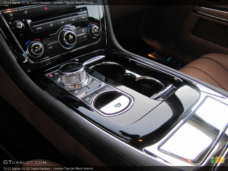 London Tan/Jet Black Interior Controls for the 2011 Jaguar XJ XJL Supercharged #57186791