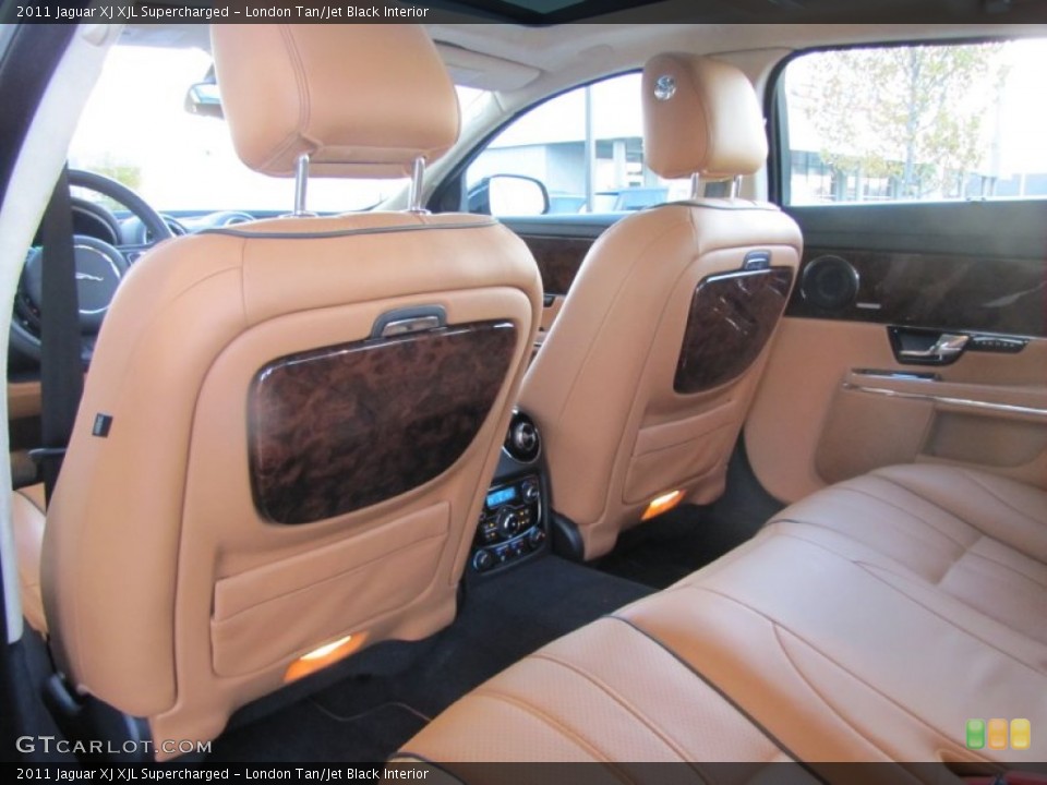 London Tan/Jet Black Interior Photo for the 2011 Jaguar XJ XJL Supercharged #57186838