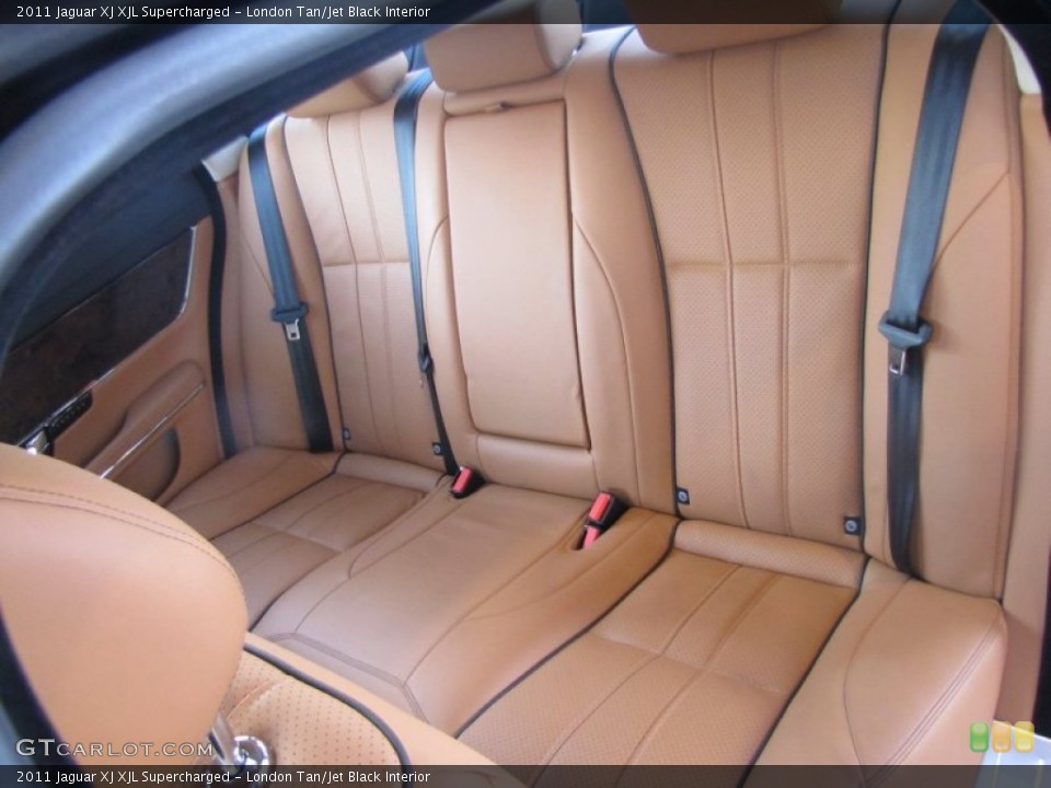 London Tan/Jet Black Interior Photo for the 2011 Jaguar XJ XJL Supercharged #57186847